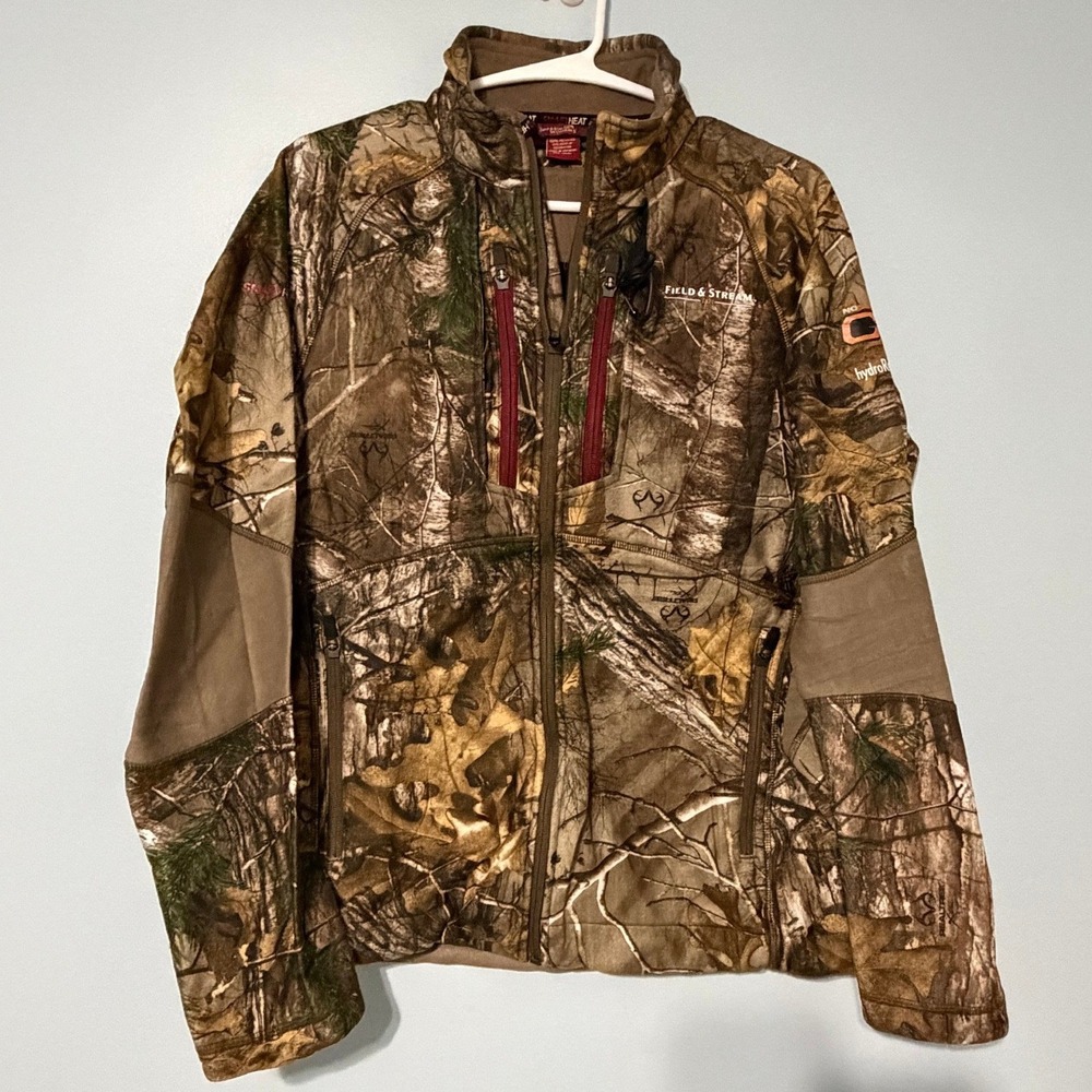 Field & Stream Women's M Realtree Camo SmartHeat Hunting Jacket C3 NoScent 0951